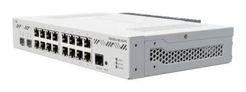 MikroTik Cloud Core Router CCR2004-16G-2S+PC - reititin - 16-porttinen kytkin - 10 GigE - telineeseen asennettava (CCR2004-16G-2S+PC)