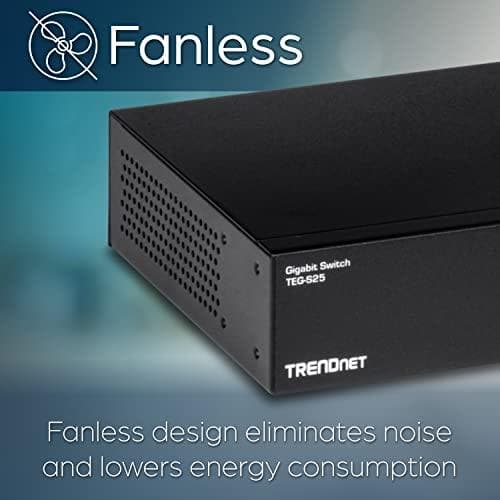 TRENDnet TEG S25 - Switch - 24 x 10/100/1000 - Rackmonterbar