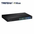 Miniatyrbild 10 av 11: TRENDnet TPE 1620WSF - Switch - L2+ - Smart - 16 x 10/100/1000 (PoE+) + 4 x Shared Gigabit SFP - rackmonterbar - PoE+ (370 W)