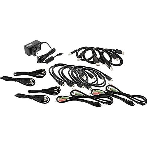 InLine 62644I - KVM/Audio/USB switch - 4 x KVM/Audio/USB - 1 lokal användare - Desktop (62644I)