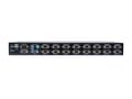 Miniatyrbild 4 av 4: Level One KVM-3216 16-portars PS/2-USB VGA KVM-switch (KVM-3216)