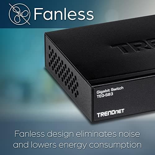 TRENDnet TEG S83 - Switch - 8x10/100/1000 - Desktop