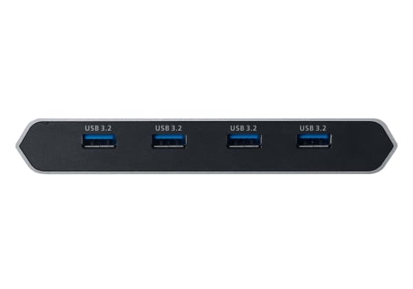 ATEN US3311 - Omkopplare för tangentbord/video/mus/ljud/USB - 4 x USB 3.2 Gen 1 - 2 lokala användare - skrivbordsmodell