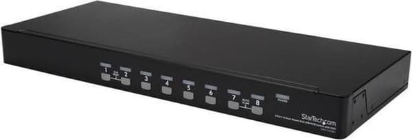 StarTech.com 8-ports USB KVM-switchsæt med OSD og kabler Kan monteres i rack - KVM-switch - USB - 8 x KVM-port(e) - 1 lokal bruger - rackmonterbar (SV