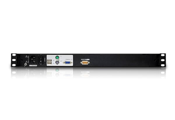 ATEN CL3000N, 1280 x 1024 pikseliä, SXGA, Telineasennus, 32,2 W, 1U, Musta