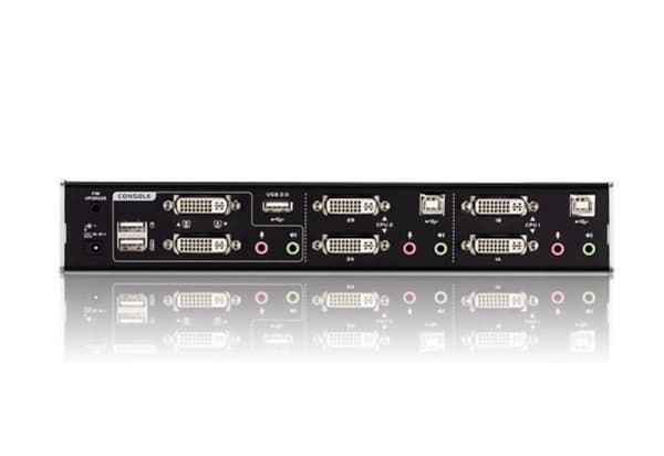 ATEN CS1642 - KVM / lyd / USB-svitsj - 2 x KVM/lyd/USB - 1 lokalbruker - stasjonær