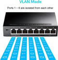 Pikkukuva 5 / 5: Cudy GS108 - 8 porttia - Metallikytkin - Gigabit ethernet-kytkin