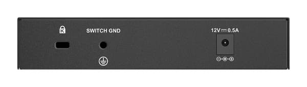 D-Link DMS-107/E Netværksswitch Uadministreret Gigabit Ethernet (10/100/1000) Sort (DMS-107/E)