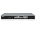 Miniatyrbild 5 av 6: INTELLINET 24-portars gigabit PoE+-switch med 2 SFP-portar 19 (561907)