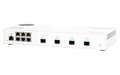 Pikkukuva 4 / 6: QNAP QSW-M2106-4S - Kytkin - hallittu - 6 x 2,5 GBase-T + 4 x 10 Gt Ethernet SFP+ - pöytäkone