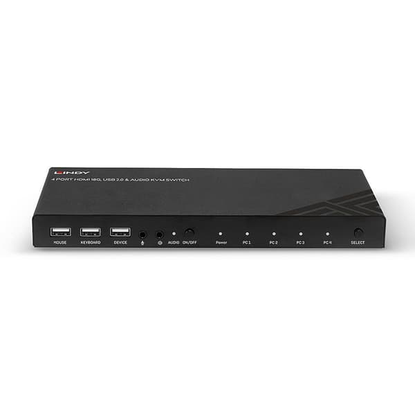 NET SWITCH KVM USB HDMI/32810 LINDY Sort
