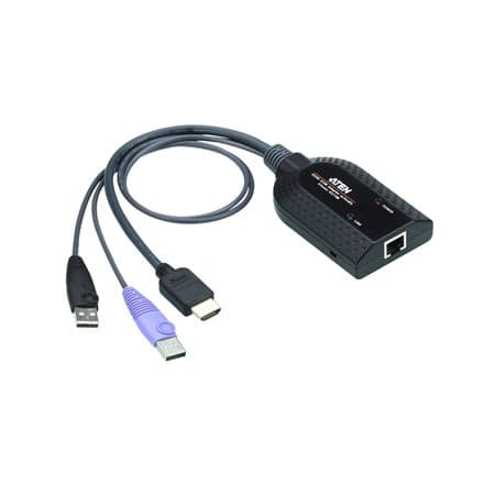 Aten USB HDMI Virtual Media KVM Adapter Cable (Support Smart Card Reader and Audio De-Embedder) | Aten | USB HDMI Virtual Media KVM Adapter Cable (Sup