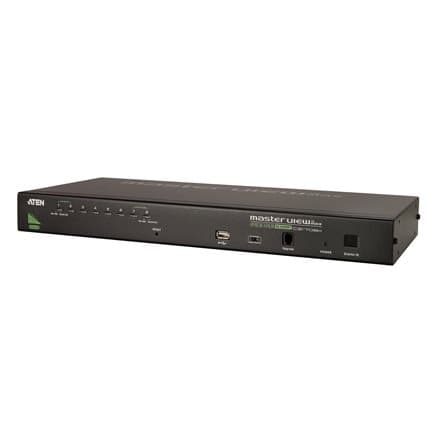 Aten | 8-Port PS/2-USB VGA KVM Switch with Daisy-Chain Port and USB Peripheral Support | CS1708A | Warranty 24 month(s) Sort