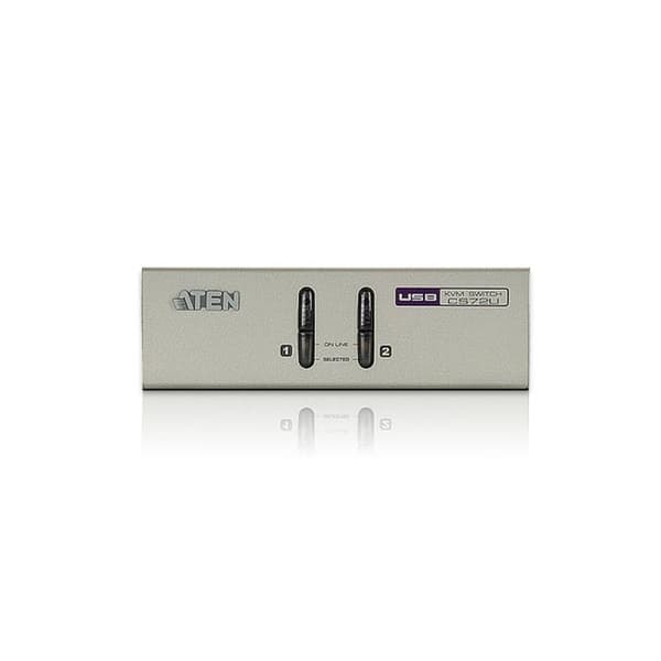 KVMP switch ATEN CS72U 2-port Grå