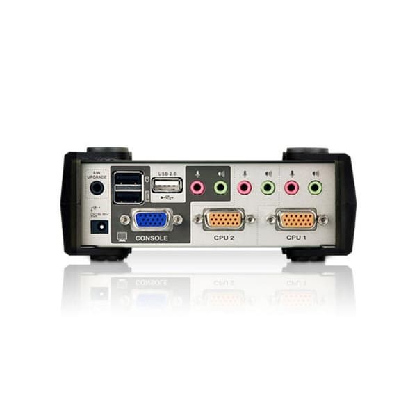 KVMP switch ATEN CS1732B 2-port musta, Metallinen