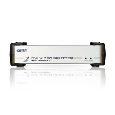Rozdzielacz 2-port DVI/Audio Splitter