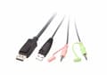 Miniatyrbillede 4 af 6: ATEN 2-Port USB DisPlayPort-kabel KVM-switch