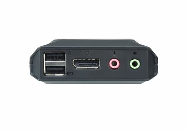 ATEN 2-Port USB DisPlayPort-kabel KVM-switch