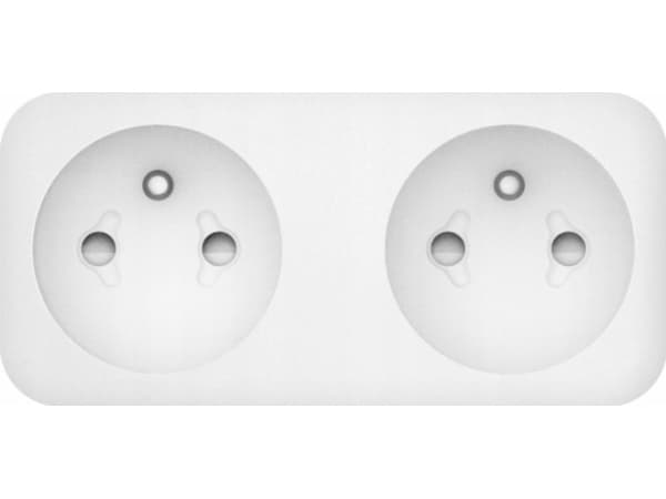 EVOLVEO Porta DUO F32, älykäs Wi-Fi-kaksoispistorasia, jossa on virranmittaus