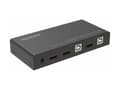 Miniatyrbild 3 av 5: MicroConnect - KVM / video / ljud växeln - 2 x KVM / video / ljud - 1 lokal användare - skrivbordsmodell