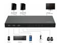 Miniatyrbild 4 av 5: MicroConnect - KVM / video / ljud växeln - 2 x KVM / video / ljud - 1 lokal användare - skrivbordsmodell