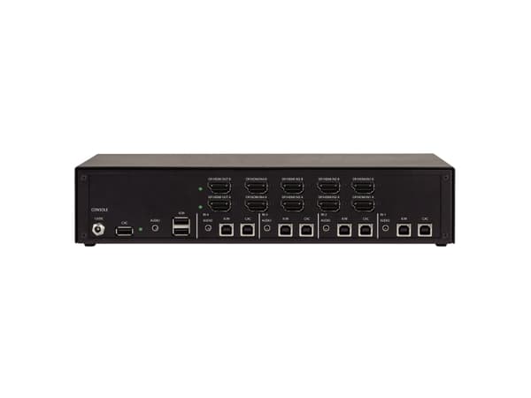 Black Box KVS4-2004HVX, 3840 x 2160 piksler, 4K Ultra HD, Sort