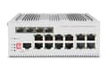 Miniatyrbillede 6 af 6: DIGITUS industriel styret 12-ports Gigabit Ethernet netværksswitch - 8X RJ45 + 4X SFP/RJ45 combo - 1 konsolport - L2 managed - 10/100/1000 Mbps - DIN-