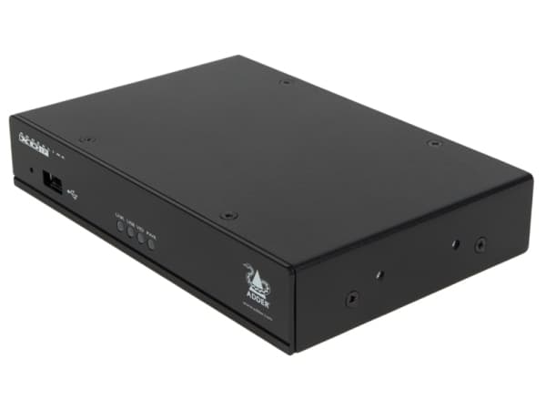 ADDER XDIP, Lähetin & vastaanotin, Langallinen, The system supports video resolutions to a maximum of 1920 x 1200 @ 60Hz, Musta, Metalli, CE, FCC
