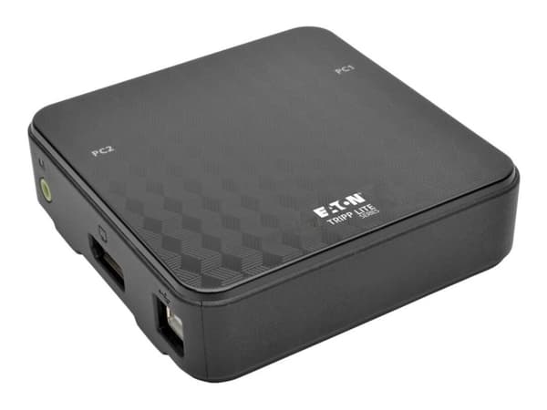 Eaton Tripp Lite series 2-Port DisplayPort 1.2 KVM Switch USB Sharing 4K x2K 3840 x 2160 - KVM / lyd / USB-svitsj - 2 x KVM/lyd/USB - 1 lokalbruker -