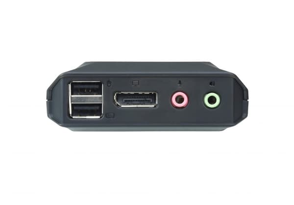 Ateena | USB DisplayPort-kaapeli kaukosäätimen portinvalitsimella | CS22DP | 2-porttinen KVM-kytkin