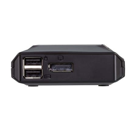 Aten US3312 2-porttinen USB-C 4K DisplayPort KVM-kytkin kauko-portinvalitsimella Aten | 2-porttinen USB-C 4K DisplayPort KVM-kytkin