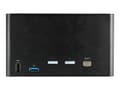 Miniatyrbild 2 av 5: StarTech.com 2-ports DisplayPort KVM-switch för fyra skärmar - 4K 60 Hz UHD HDR - Desktop 4K DP 1.2 KVM med 2 portar USB 3.0-hubb (5 Gbps) och 4x USB