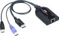 Miniatyrbild 2 av 2: ATEN KA7189 - Förlängare för tangentbord/video/mus/USB - DisplayPort - USB - för ATEN CN9850; KVM over IP KN1132VB