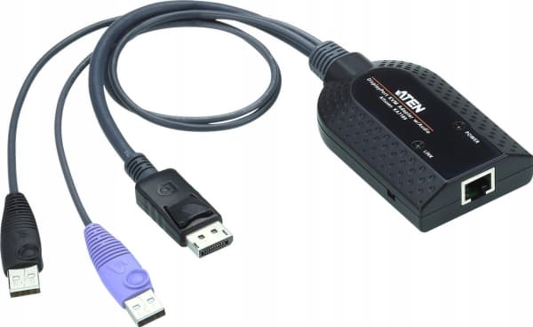 ATEN KA7189 - Förlängare för tangentbord/video/mus/USB - DisplayPort - USB - för ATEN CN9850; KVM over IP KN1132VB