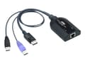 Miniatyrbild 1 av 2: ATEN KA7189 - Förlängare för tangentbord/video/mus/USB - DisplayPort - USB - för ATEN CN9850; KVM over IP KN1132VB