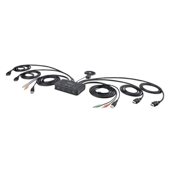 KVM-Brytare Startech C2-DH46-UA2-CBL-KVM 1,5 m
