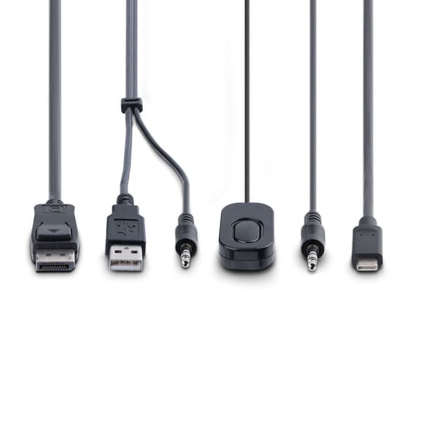 KVM-kytkin Startech C2-D46-UAC-CBL-KVM 1,8 m