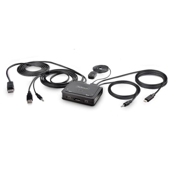 KVM-kytkin Startech C2-D46-UAC-CBL-KVM 1,8 m