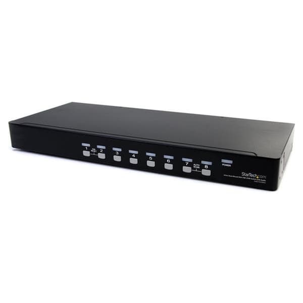KVM-Brytare Startech SV831DUSBAU Svart
