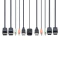 Miniatyrbillede 6 af 7: KVM-kontakt Startech C2-DD46-UA2-CBL-KVM 1,5 m