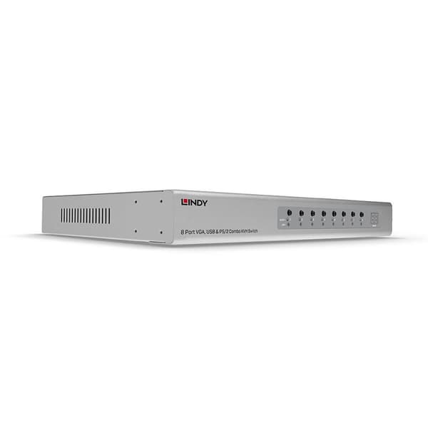 KVM svitsj LINDY 39526 Sølv