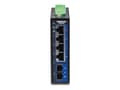 Pikkukuva 1 / 5: Switch TRENDnet TRENDnet 5-Port Hardened Industrial Gigabit DIN-Rail Switch