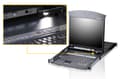 Miniatyrbilde 4 av 5: Aten KL1508AN-AXA-AG, 1600 x 1200 piksler, Rack-montering, 1U, 23 W, Sort