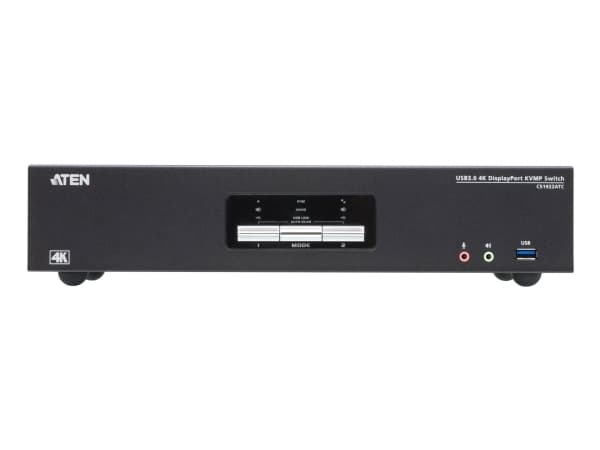 ATEN ATEN ATEN CS1922ATC 2-porttinen USB 3.0 4K DisplayPort KVM-kytkin ATC:lle