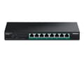 Miniatyrbild 1 av 5: TRENDnet TPE-BG380 - Version v1.0R - switch - ohanterad - 8 x Gigabit Ethernet - väggmonterbar - PoE++ (230 W) - TAA-kompatibel