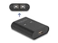 Miniatyrbild 3 av 5: Delock - USB-växel - 2 x USB 2.0 - väggmonterbar, bordsmonterbar