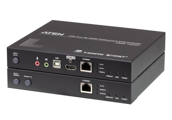 USB True 4K HDMI HDBaseT™ 3.0 KVM Extender (4096x2160,100m)