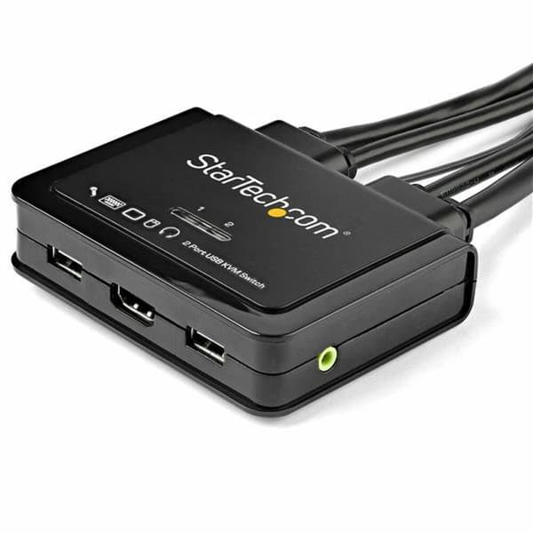 KVM-Brytare Startech SV211HDUA4K