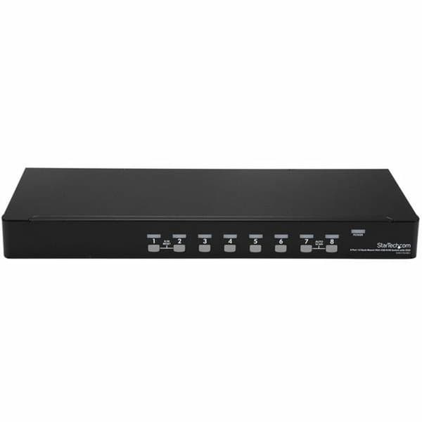 KVM-kontakt Startech SV831DUSBUK Sort