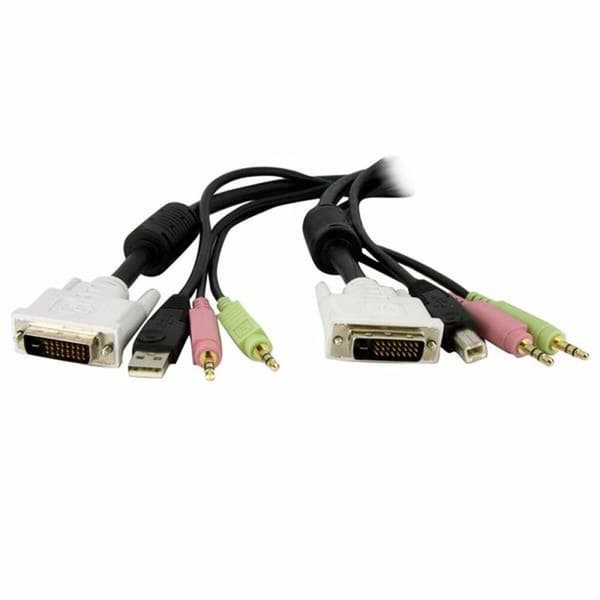 KVM-kytkin Startech DVID4N1USB6